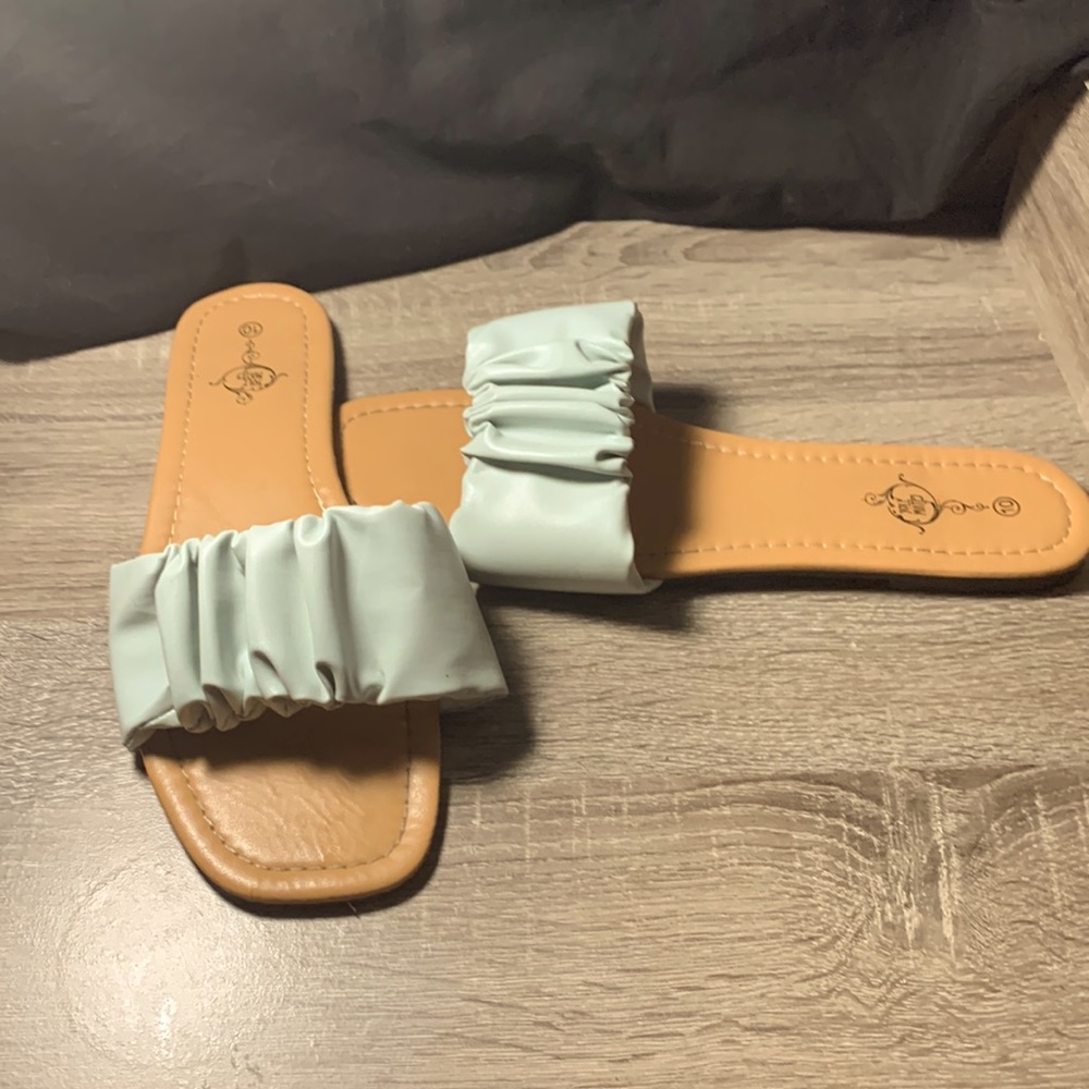 Summer sandals leather